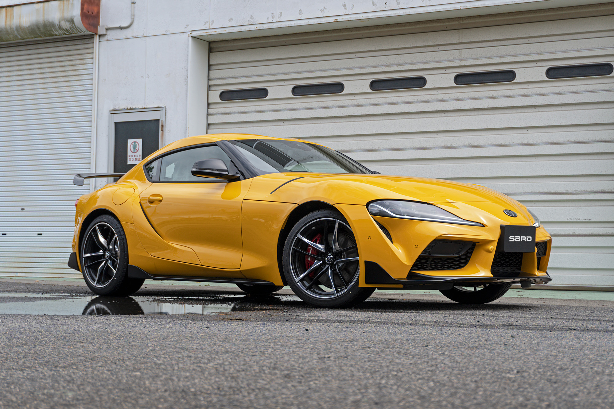 80スープラ用 SARD GTウイング POR カーボンケブラー LSR WING for GR